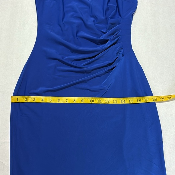 💙 Catherine Malandrino Cobalt Blue Bodycon Cocktail Dress - Picture 3 of 11